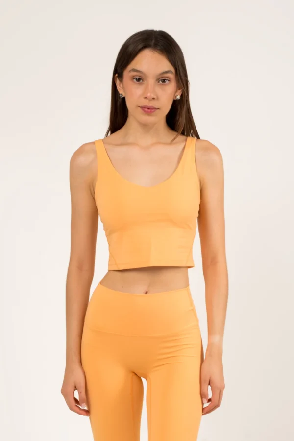 Feel beautiful Orange Gold Top - Image 2